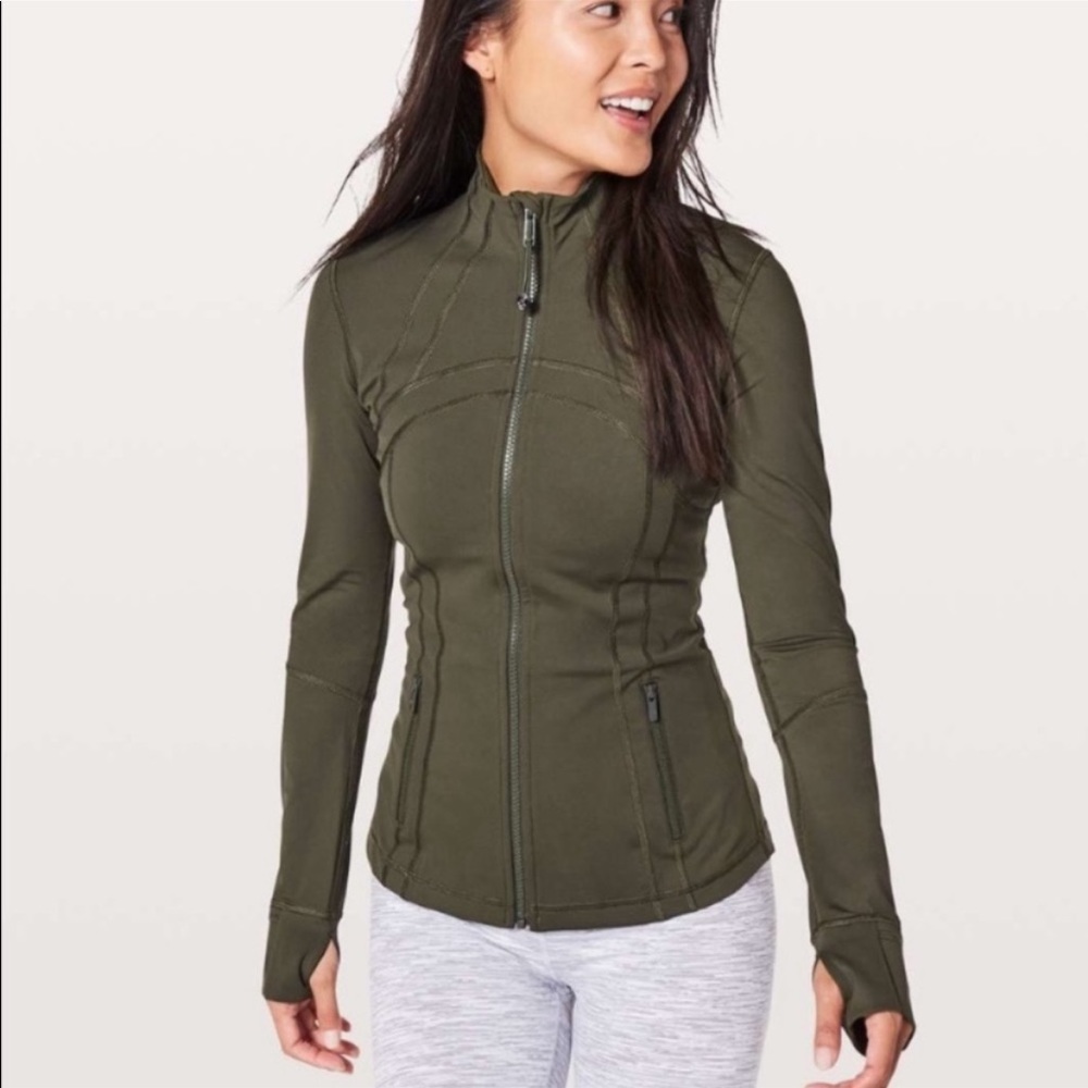 Lululemon Define Jacket - Dark Olive Green